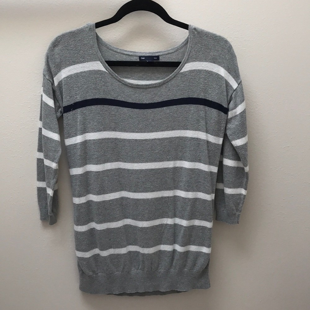 Grey Striped Shirt